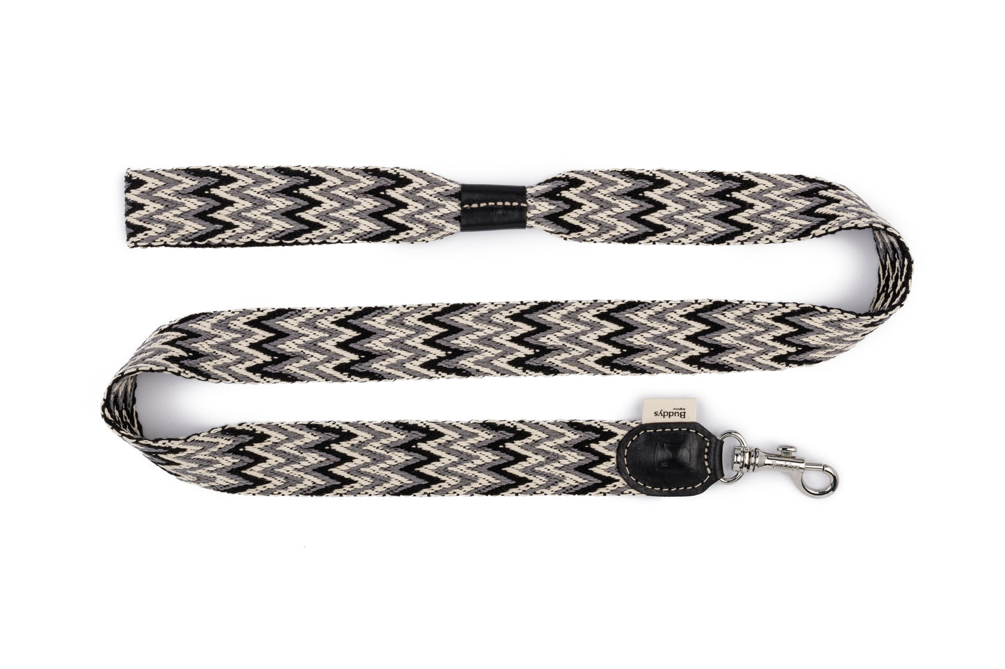 Peruvian Cotton Dog Lead Black