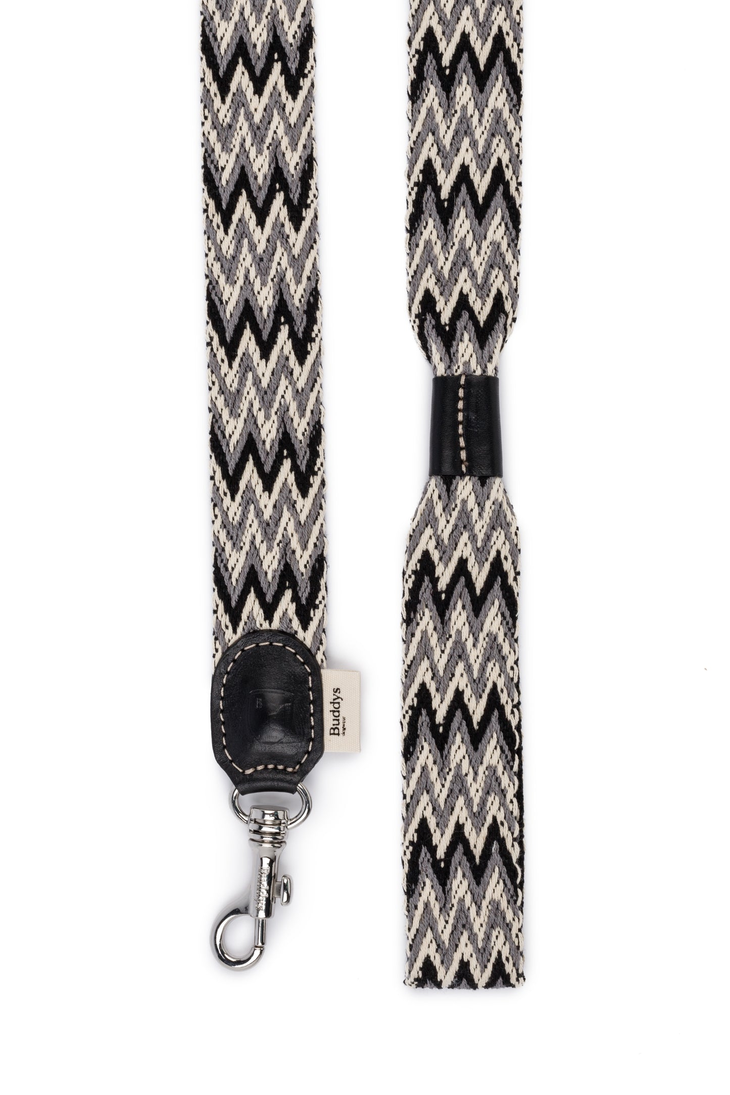 Peruvian Cotton Dog Lead Black