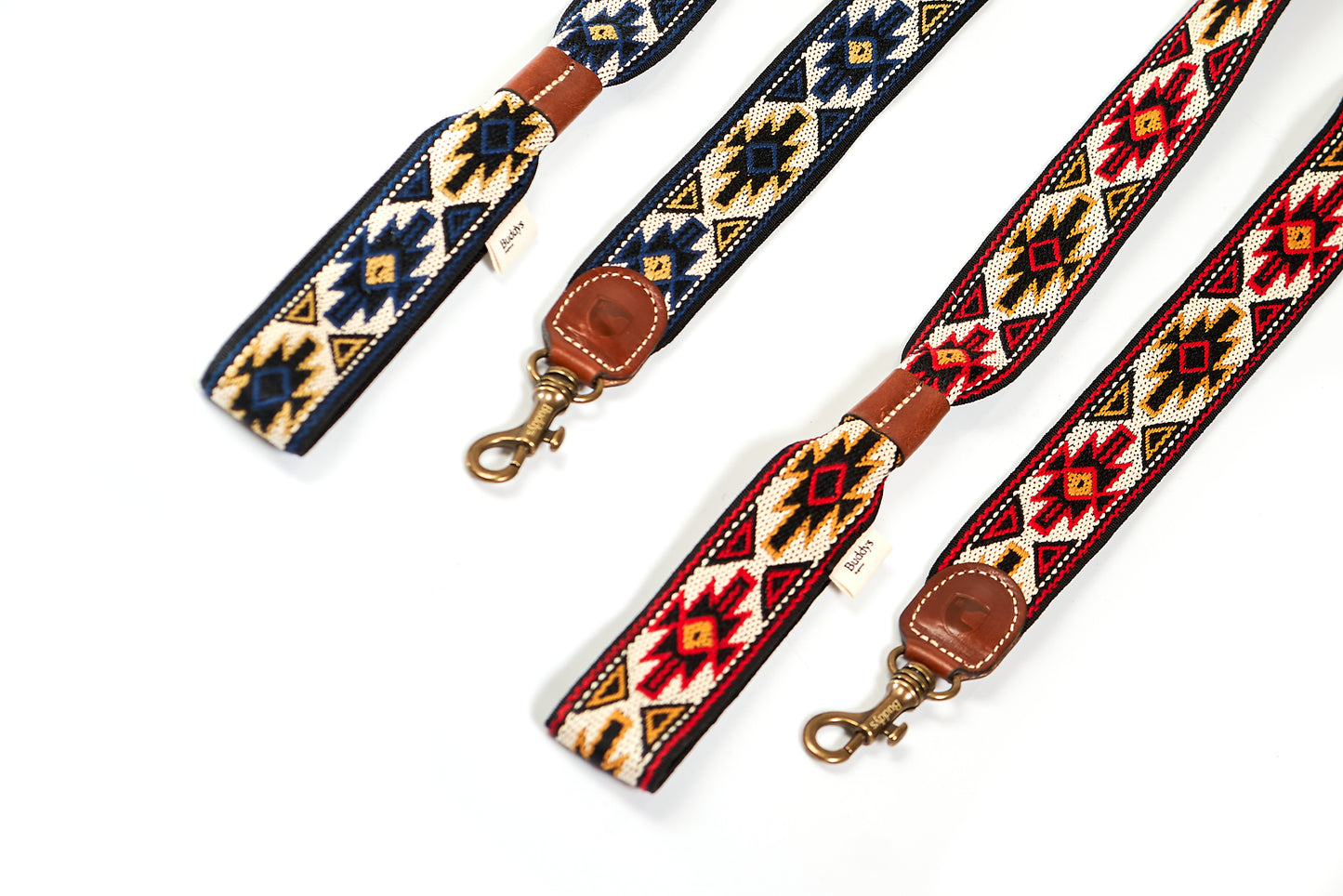 Peyote Canvas Dog Lead Blue