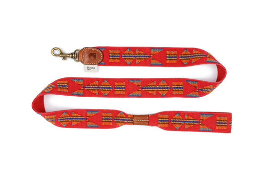 Etna Cotton Dog Lead Red