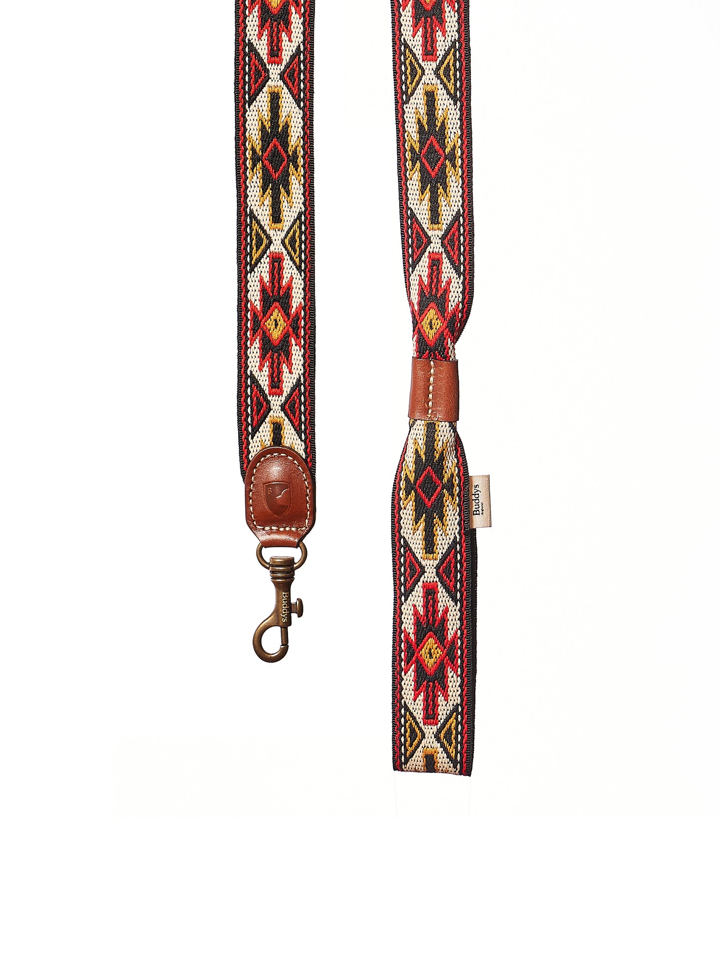 Peyote Canvas Dog Lead Red